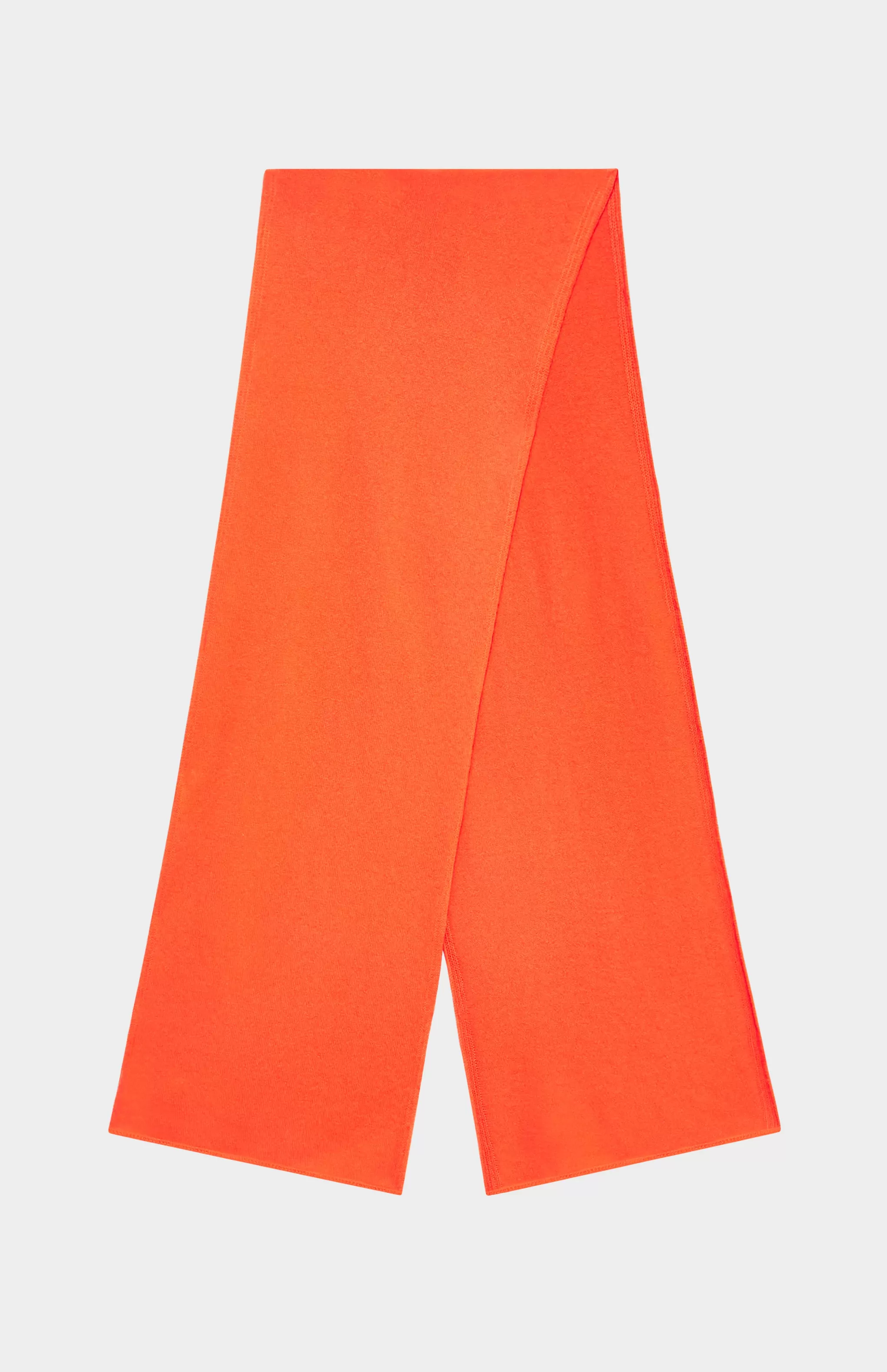 New Cashmere scarf In Lamp Orange Men/Women Conscious Collection