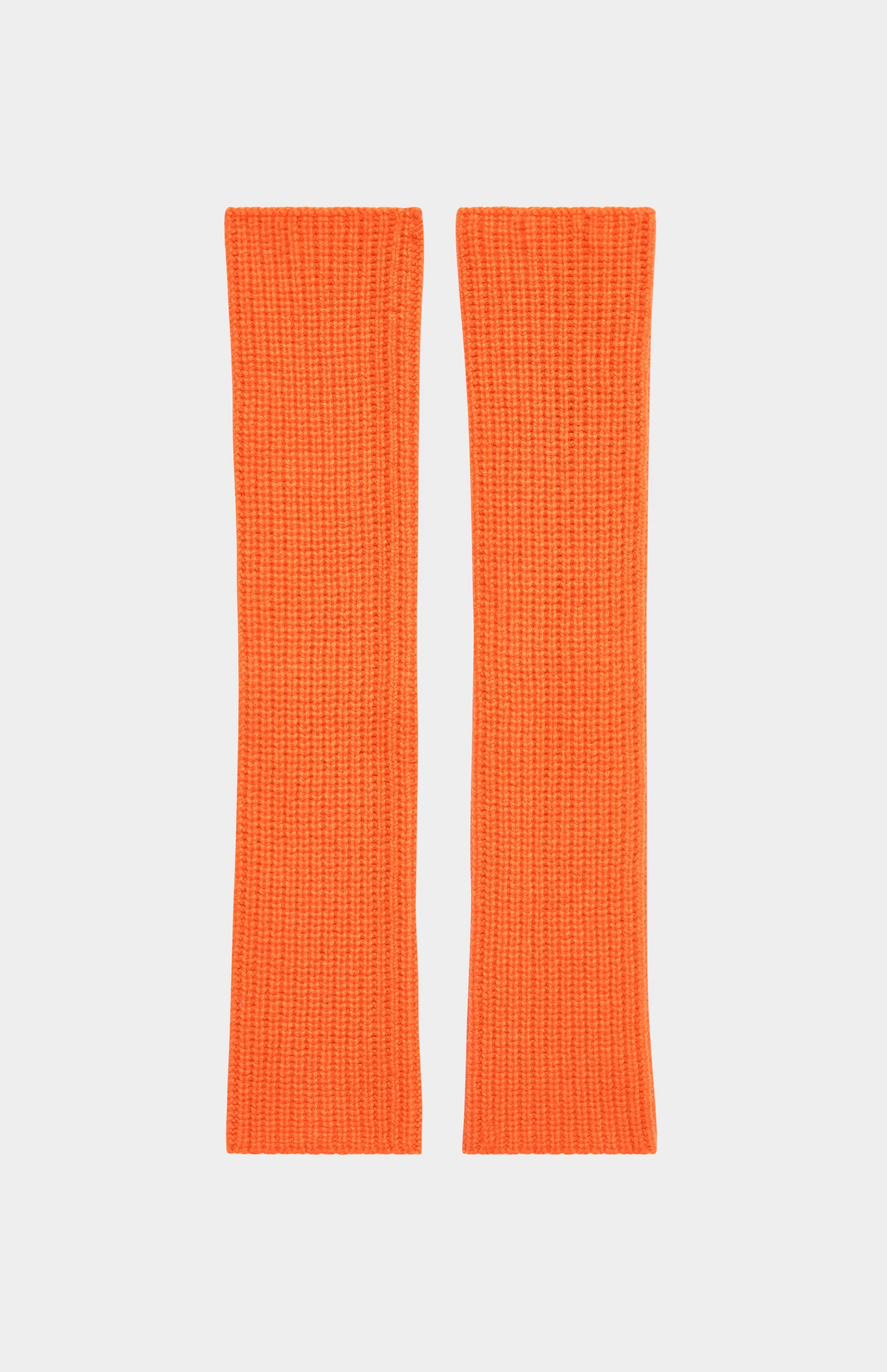 Sale Cosy Cashmere Leg Warmers In Aprocot Orange Men/Women Leg Warmers