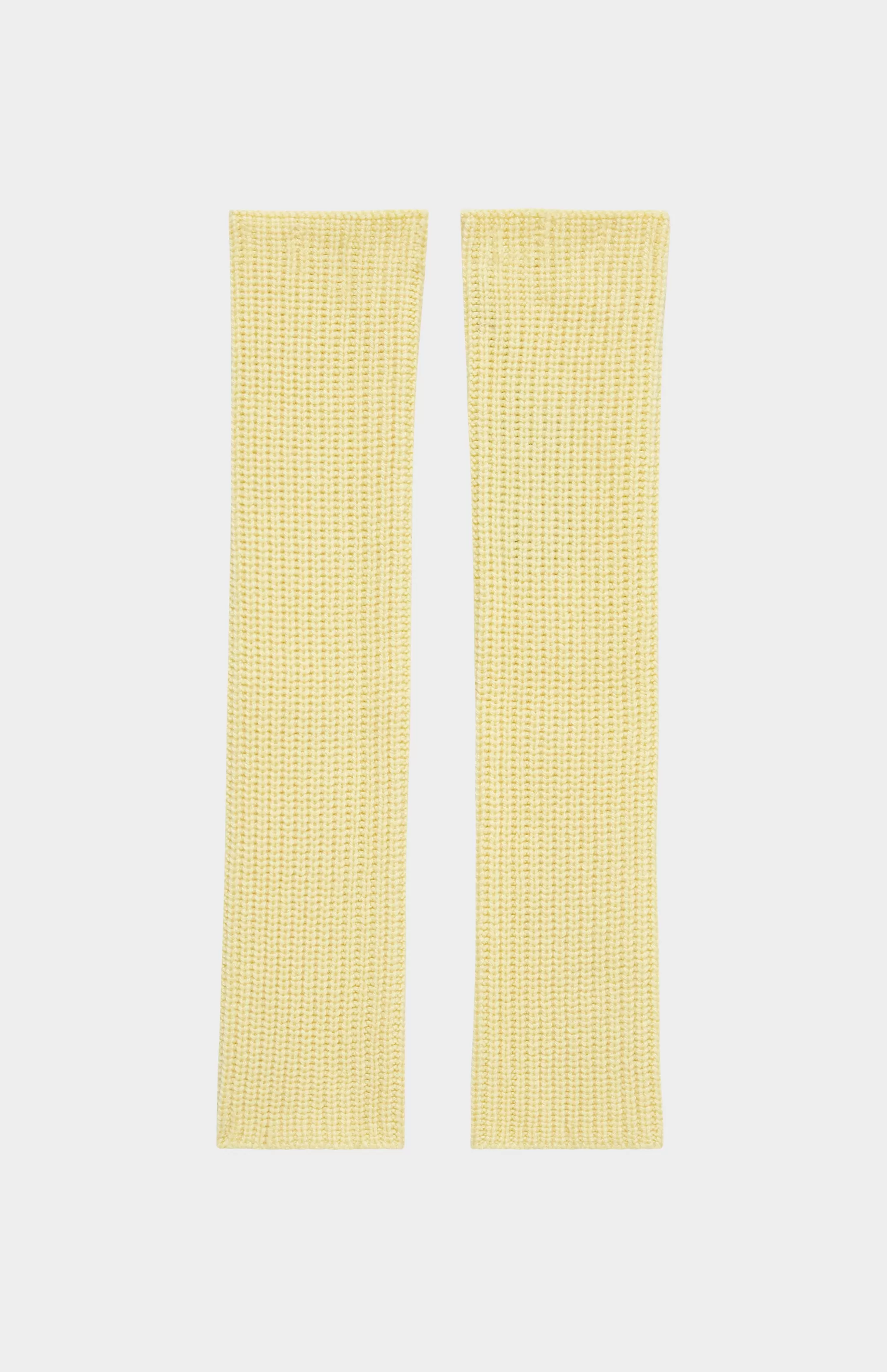 New Cosy Cashmere Leg Warmers In Yellow Men/Women Leg Warmers