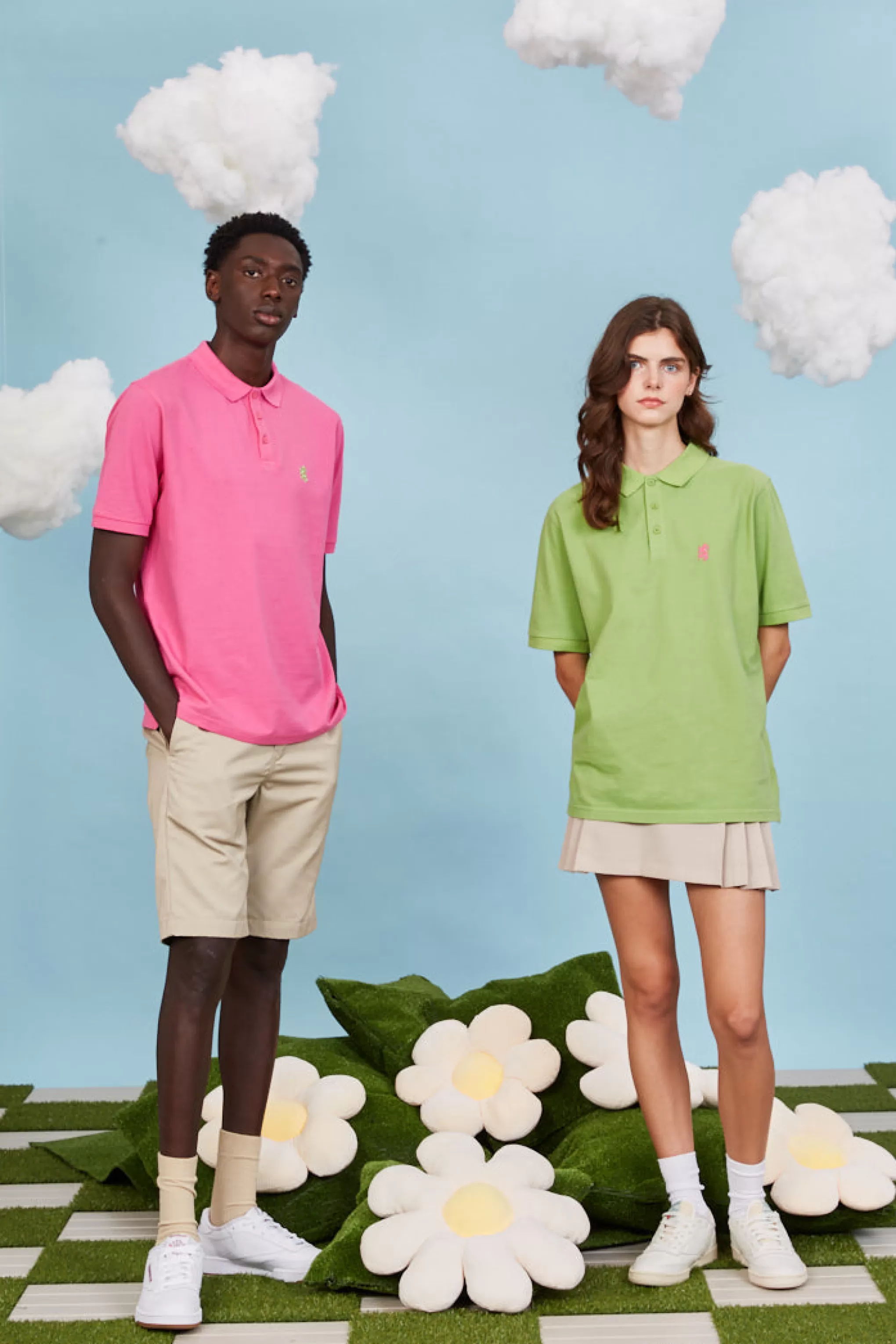 Flash Sale Cotton Heritage Golf Polo Shirt In Field Green Men Polo Shirts
