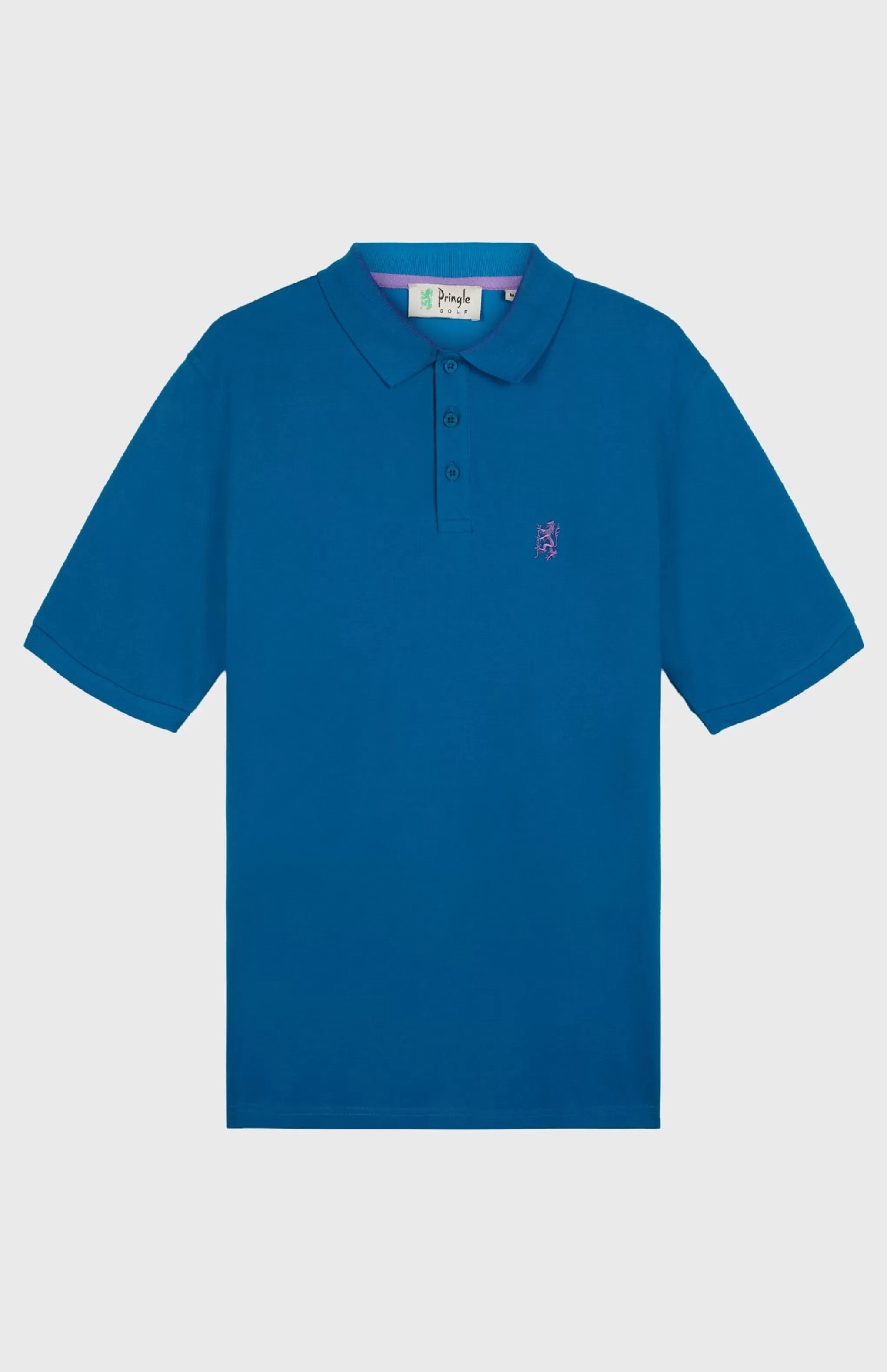 Fashion Cotton Heritage Golf Polo Shirt In Lagoon Men Polo Shirts