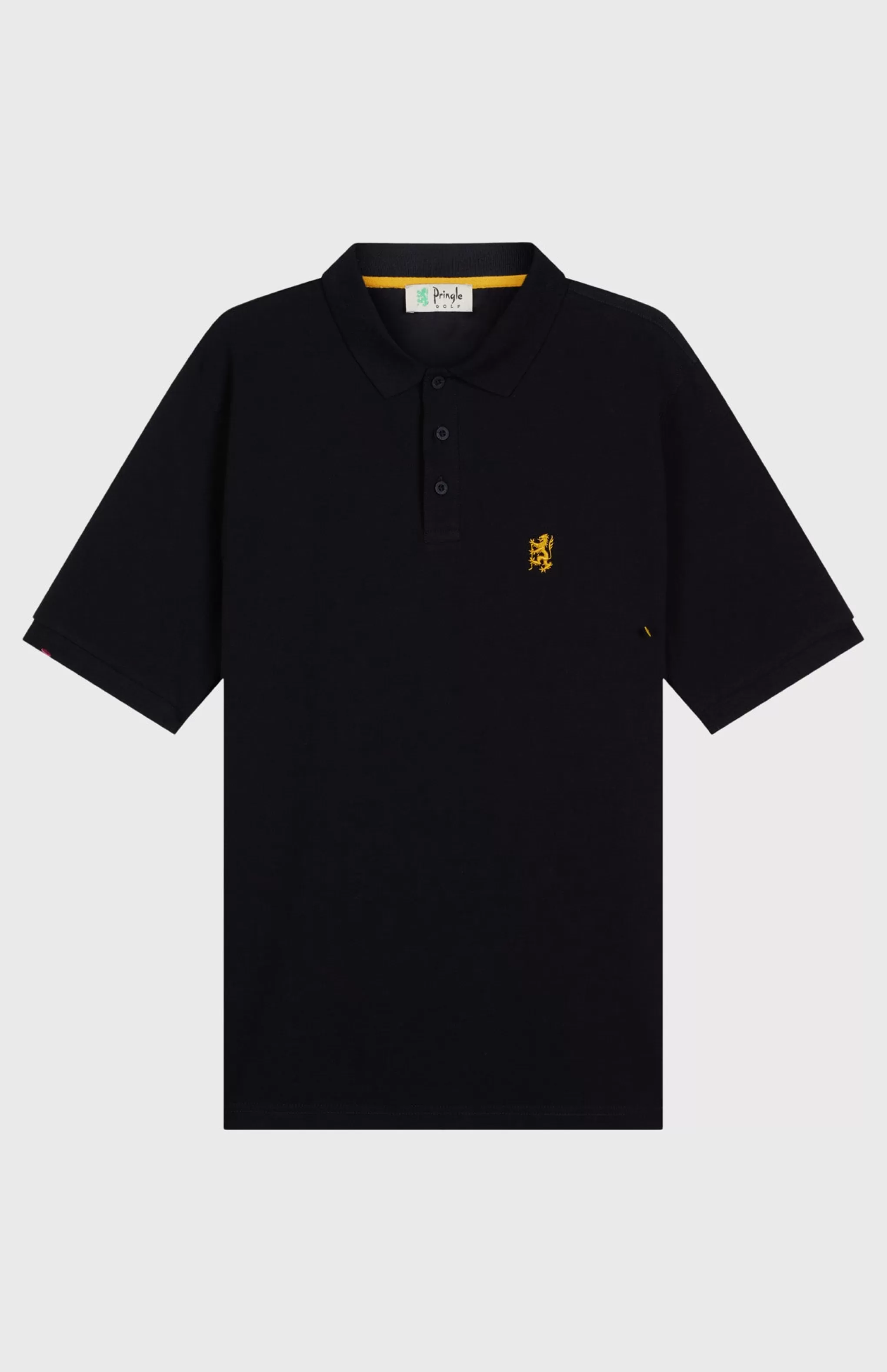 Best Cotton Heritage Golf Polo Shirt In Navy Men Pringle Heritage Unisex Collections
