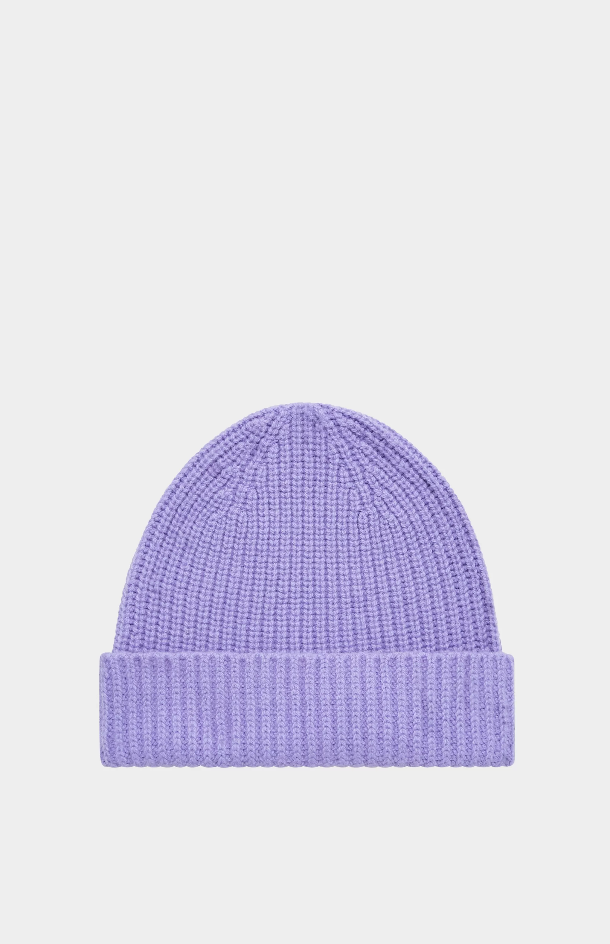 New Lambswool Beanie In Lavender Men/Women Hats