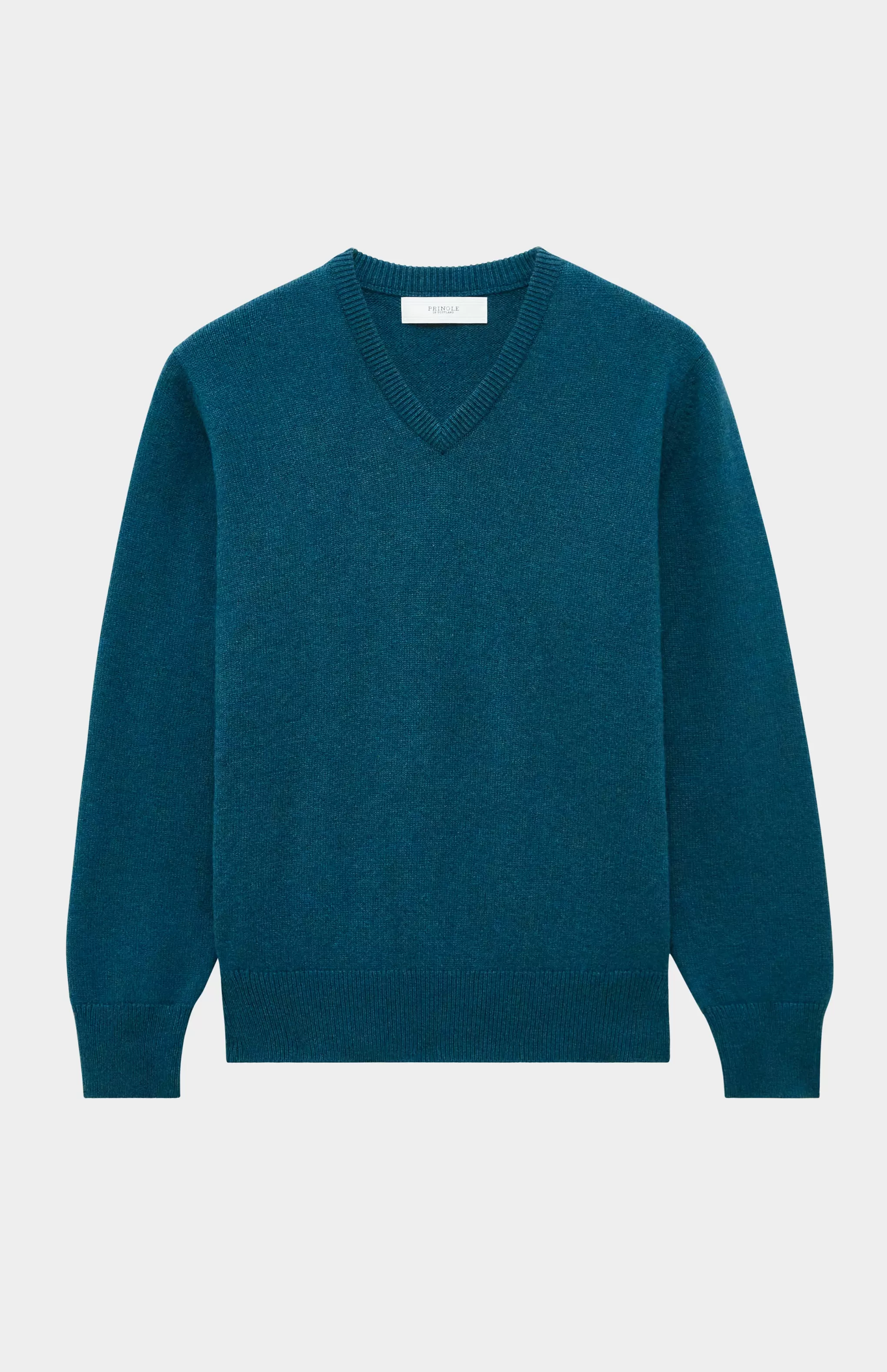 Best Mens 4 Ply V Neck Cashmere Jumper In Nightfall Men Conscious Collection