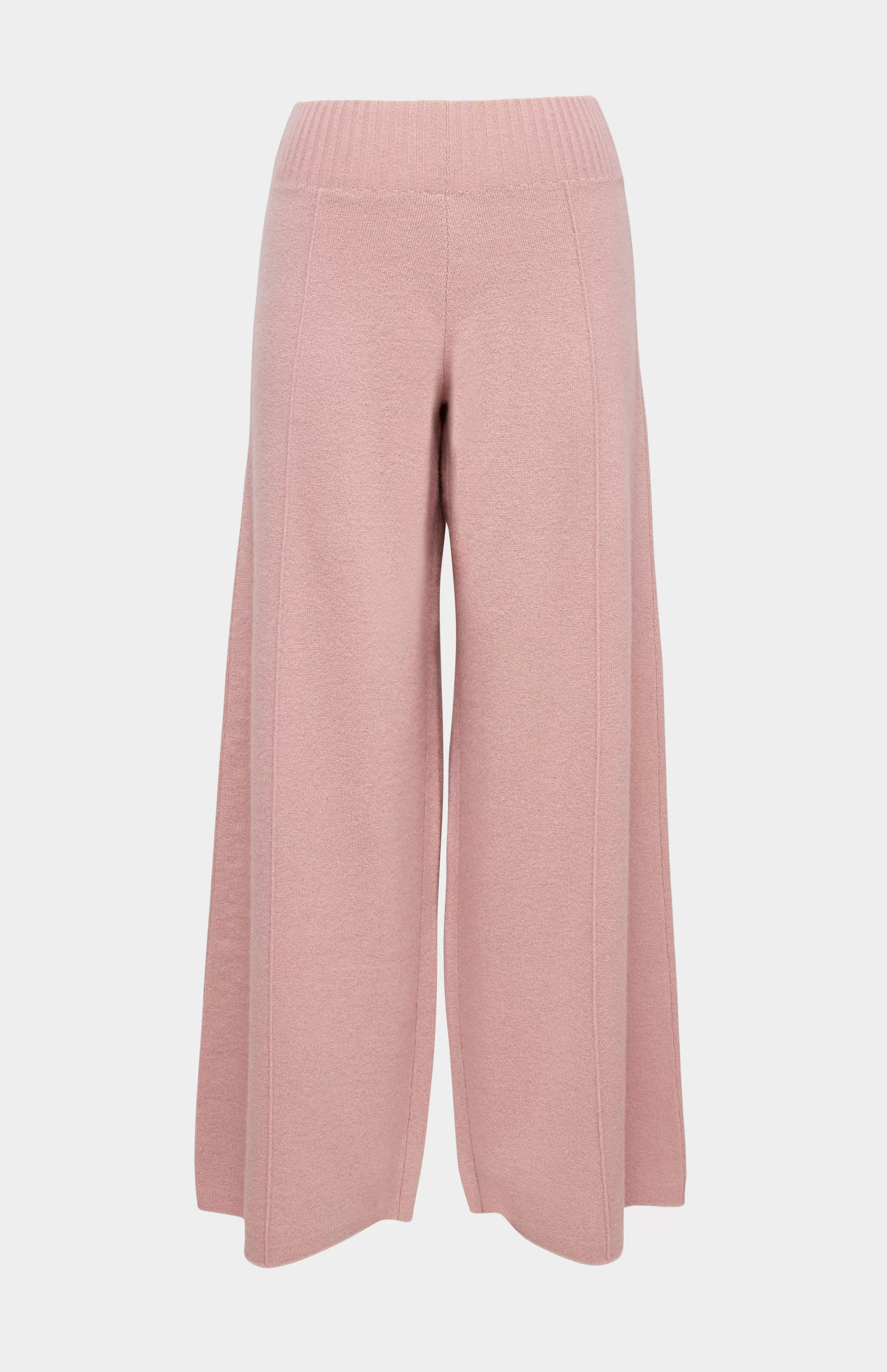 Best Women's Cashmere Blend Trousers In Dusty Pink Men/Women Best Sellers