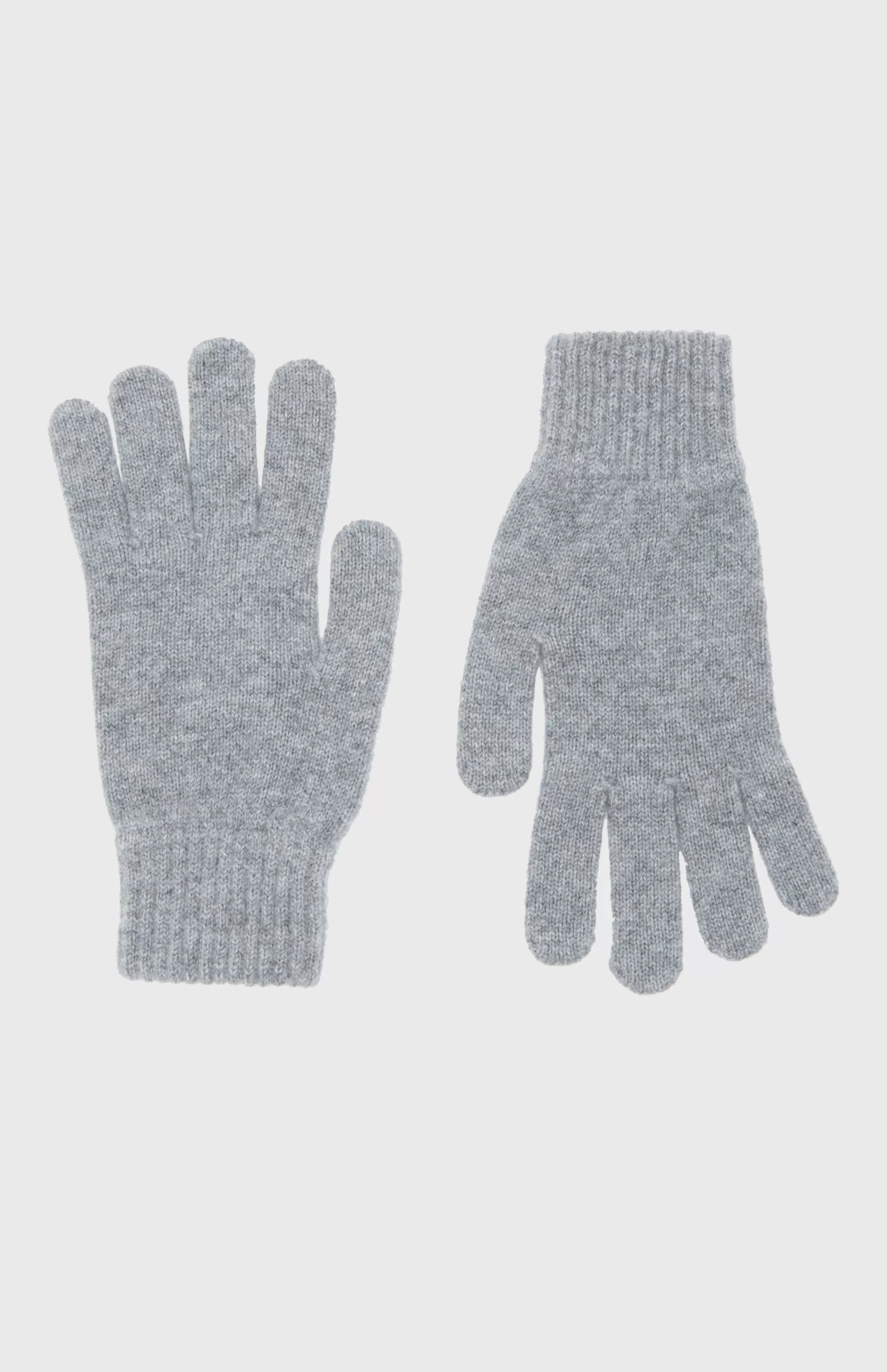 Best Sale Women's Scottish Cashmere Gloves In Flannel Grey Men/Women Gloves